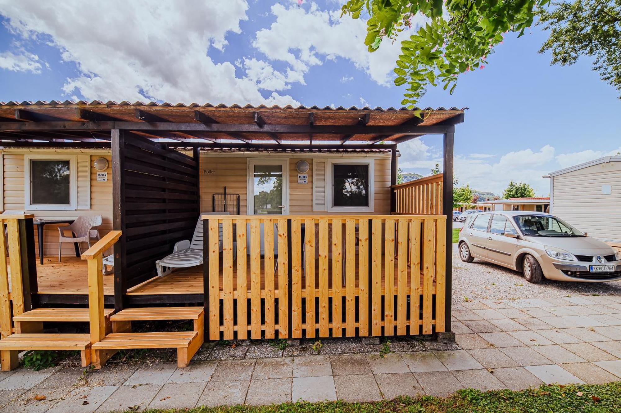 Lake View Mobile Homes With Thermal Riviera Tickets In Terme Catez Čatež ob Savi Kültér fotó